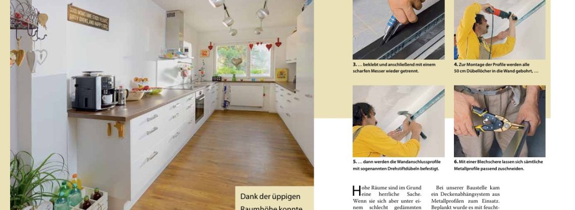 Die Decke abgehängt 11 Die Decke abgehängt