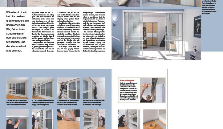 Schiebeschrank einbauen 9 Anleitung zum Einbau eines Schiebetürenschranks mit Bildern und Schritt für Schritt Anleitung