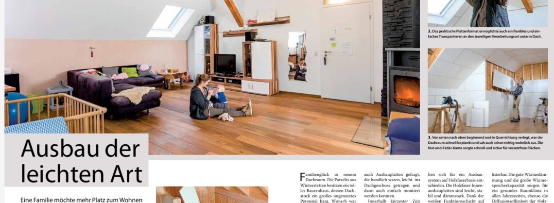 Neuer Wohnraum unter der Schräge 5 Ausbau der leichten Art