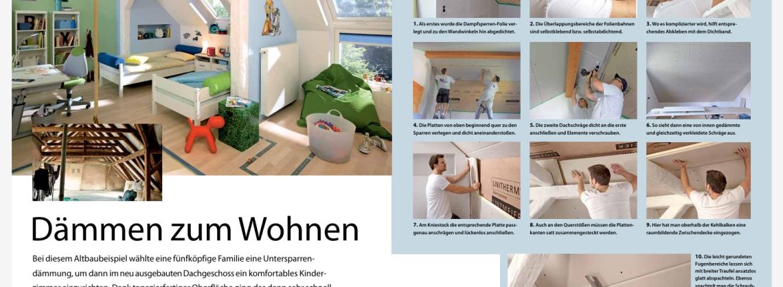 Dämmen zum Wohnen