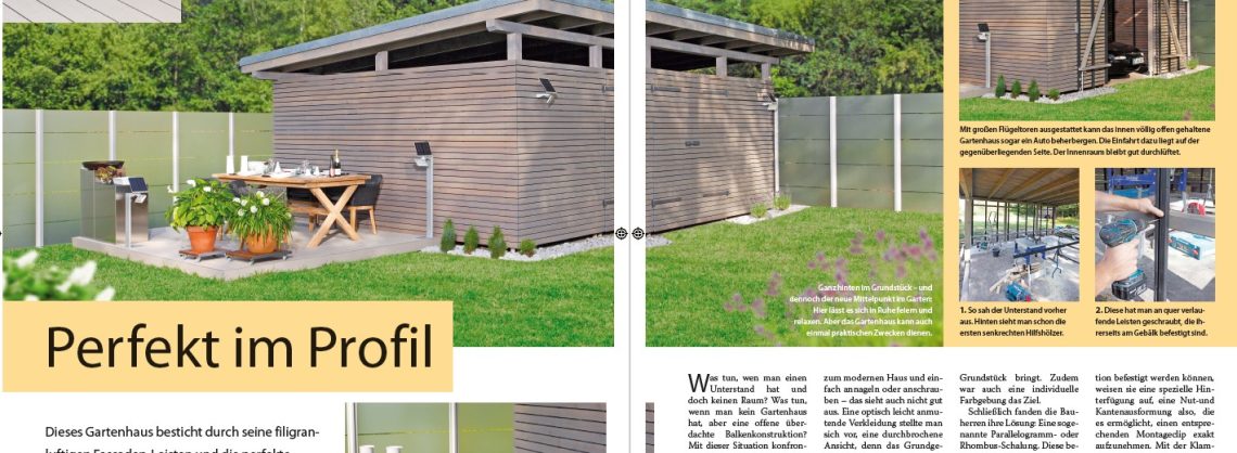 Vom Unterstand zum Gartenhaus Schritt für Schritt Anleitung