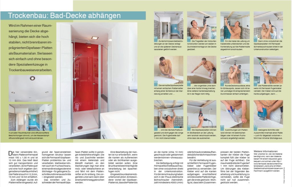 Trockenbau_Bad-Decke abhängen