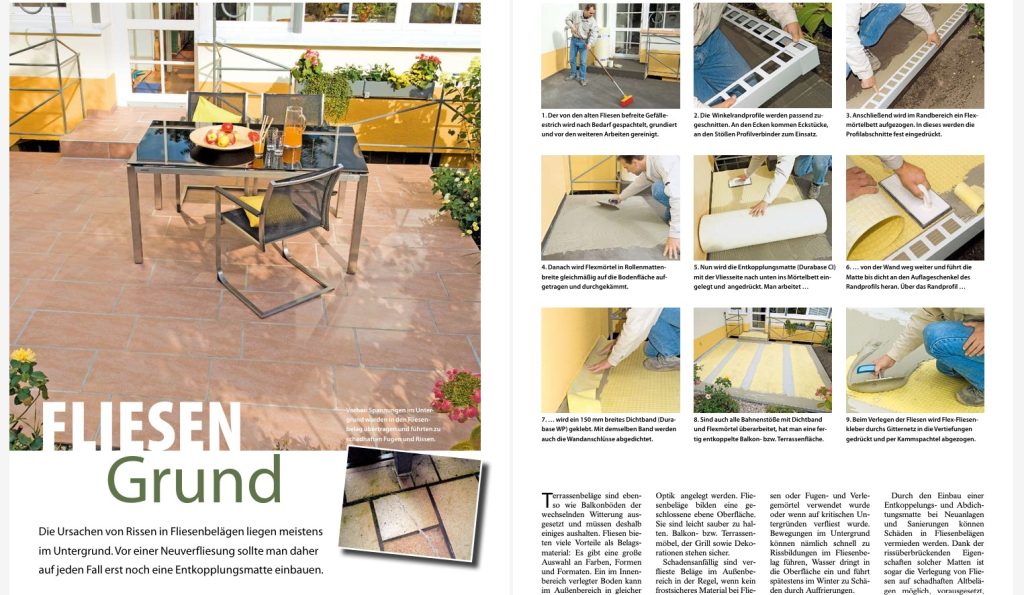 Anleitung Aussenfliesen erneuern