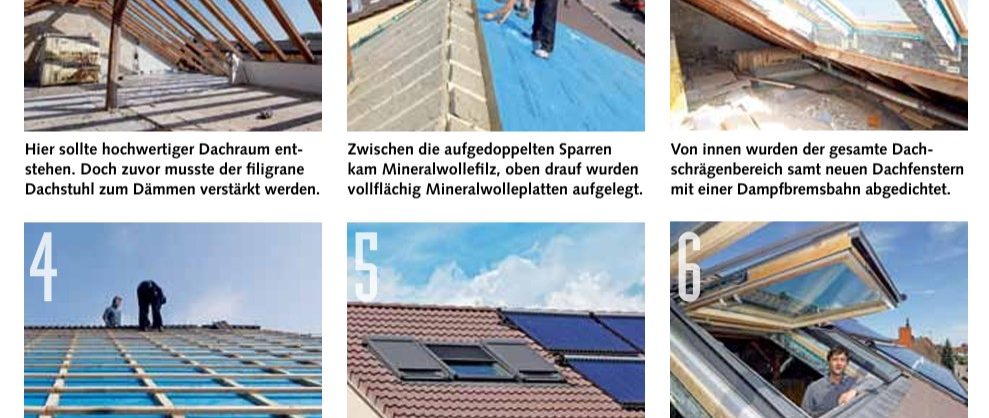 Dach energetisch modernisieren – Schritt für Schritt 6 Dach energetisch modernisieren Schritt für Schritt