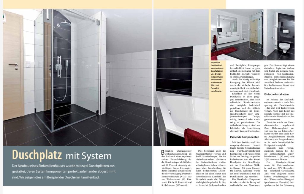 bodengleiche Dusche einbauen