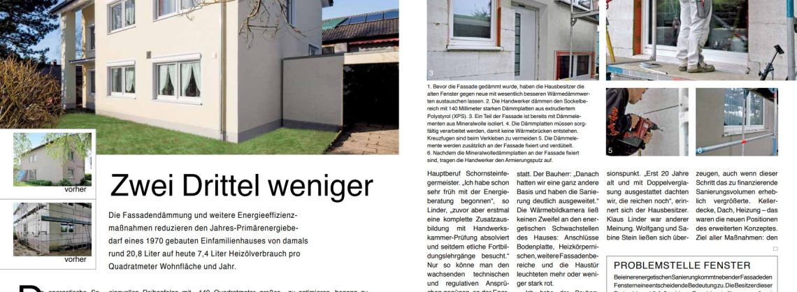 Anleitung zur energetischen Sanierung eines Hauses mit Bildern und Schritt für Schritt Beschreibung