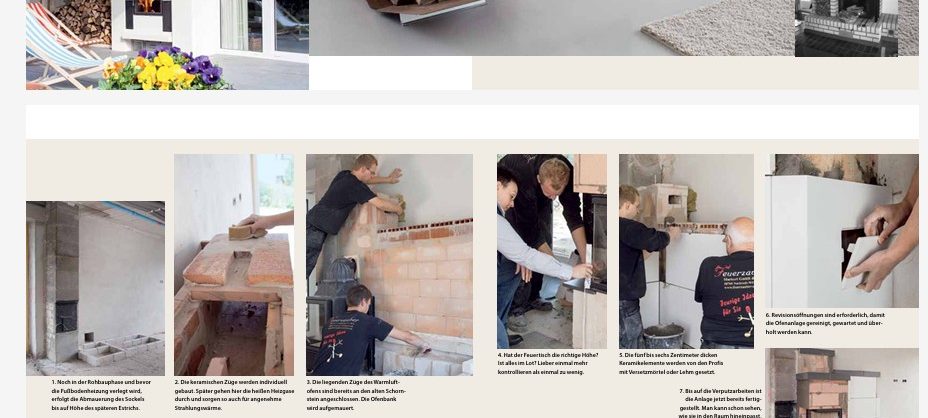 Ofensanierung eines Heizkamines