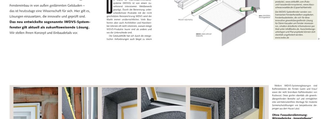 Anleitung zum Einbau von WDVS Fenstern, mit Bildern und Schritt für Schritt Anleitung
