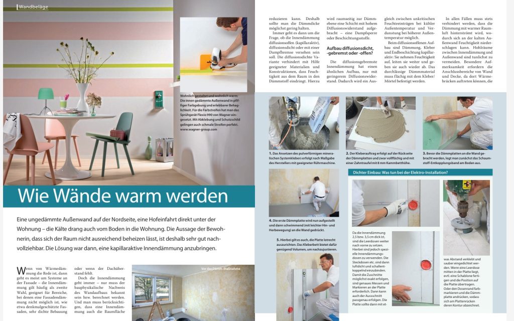 Kalte Außenwand innen dämmen und neu tapezieren 20 Wie Wände Warm werden