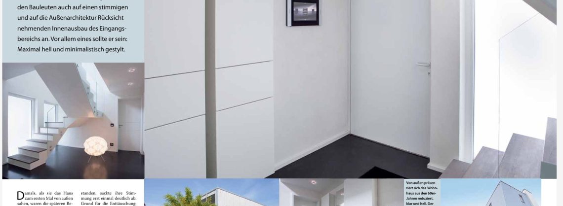 Wohnhaus Sanierung Weiß