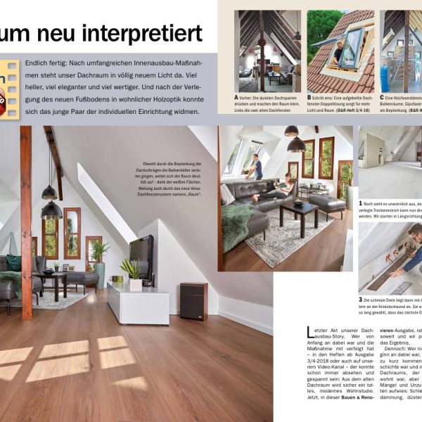 Designboden in Holzoptik Anleitung