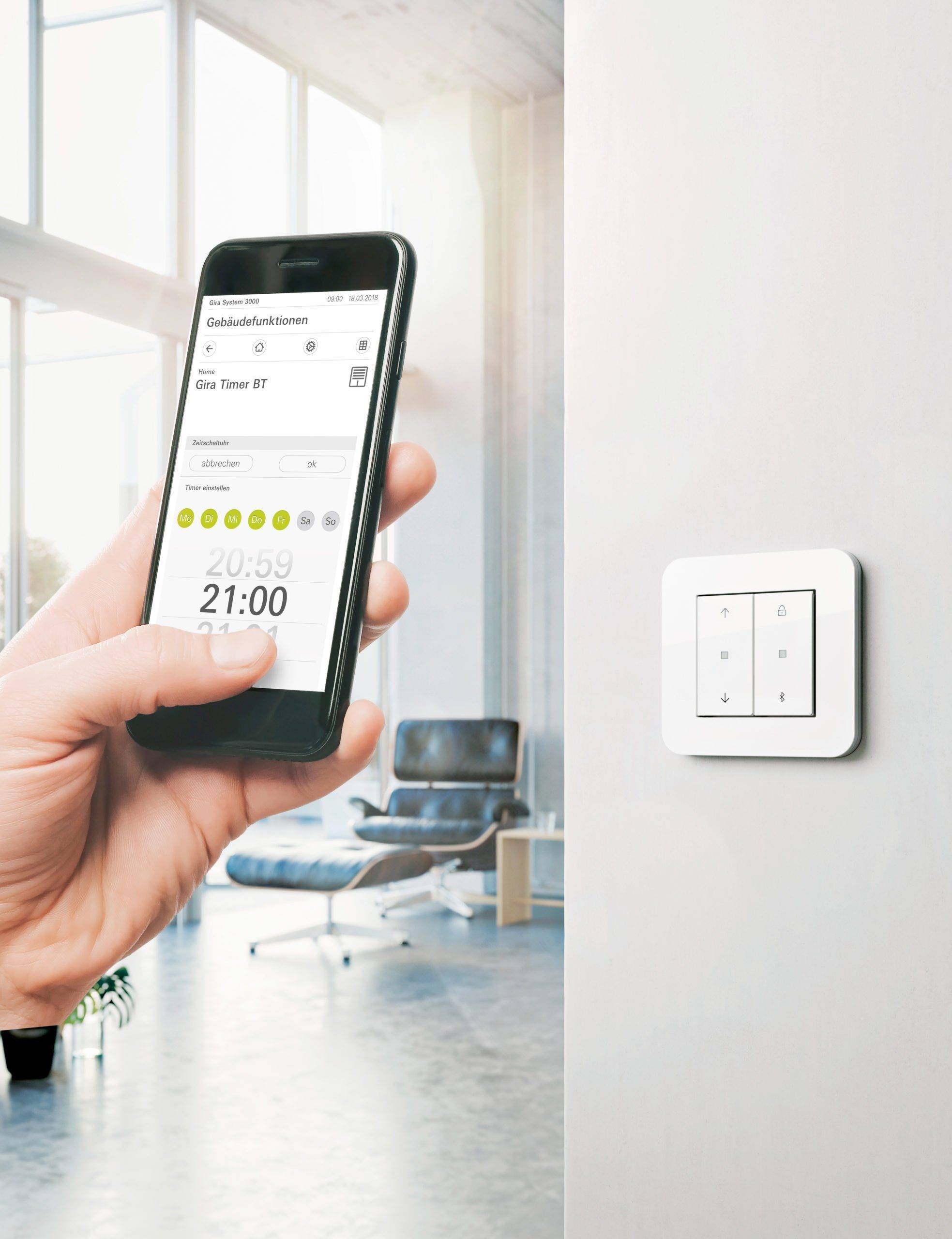Licht und Jalousien schalten – mit Gira so flexibel wie nie zuvor 7 Licht und Jalousien schalten – mit Gira so flexibel wie nie zuvor