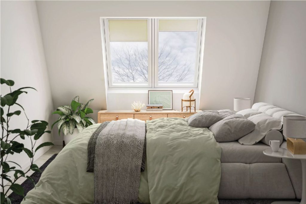 Zeit für neue Dachfenster? 7 Velux Dachfenster Schlafzimmer
