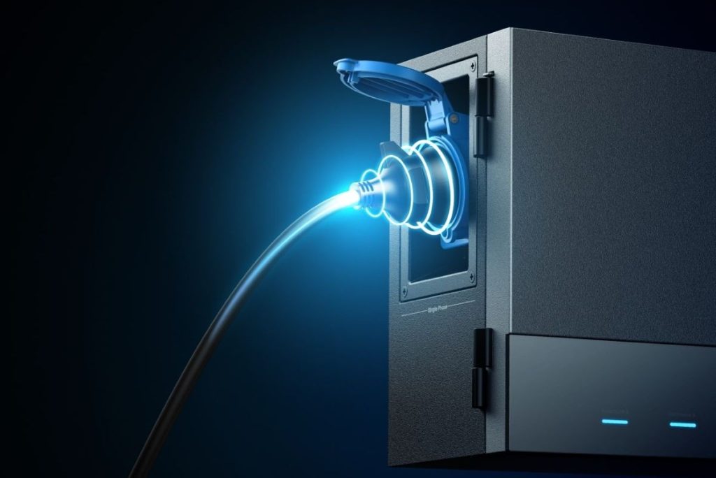 Neue Solarlösung macht Einstieg erschwinglich 3 EV Charger Ports zum Speichern von Strom im Eigenheim