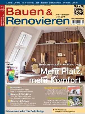 Das ist das Titelbild zur Ausgabe Bauen & renovieren 11/12-2025
