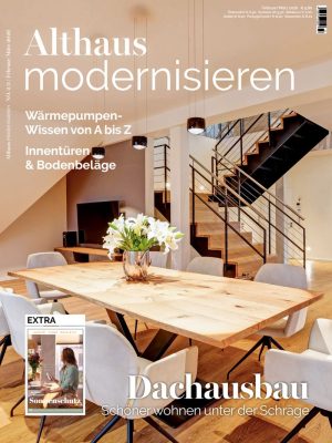 Das ist das Titelbild der Ausgabe Althaus modernisieren 02/03-2026