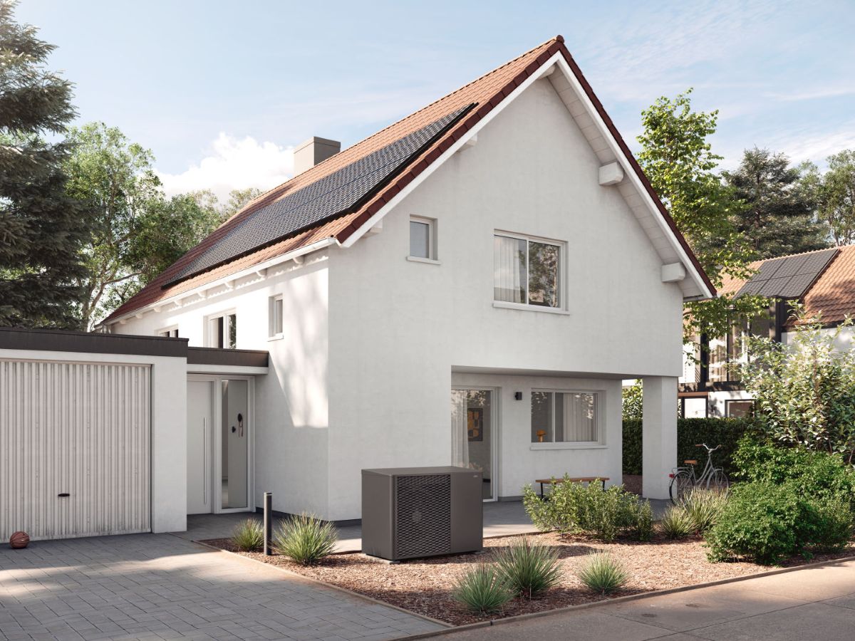 Renovieren – umfassender Ratgeber für Ihr Zuhause 15 Haus mit Garage und Wärmepumpe KIMI x-change dynamic pro