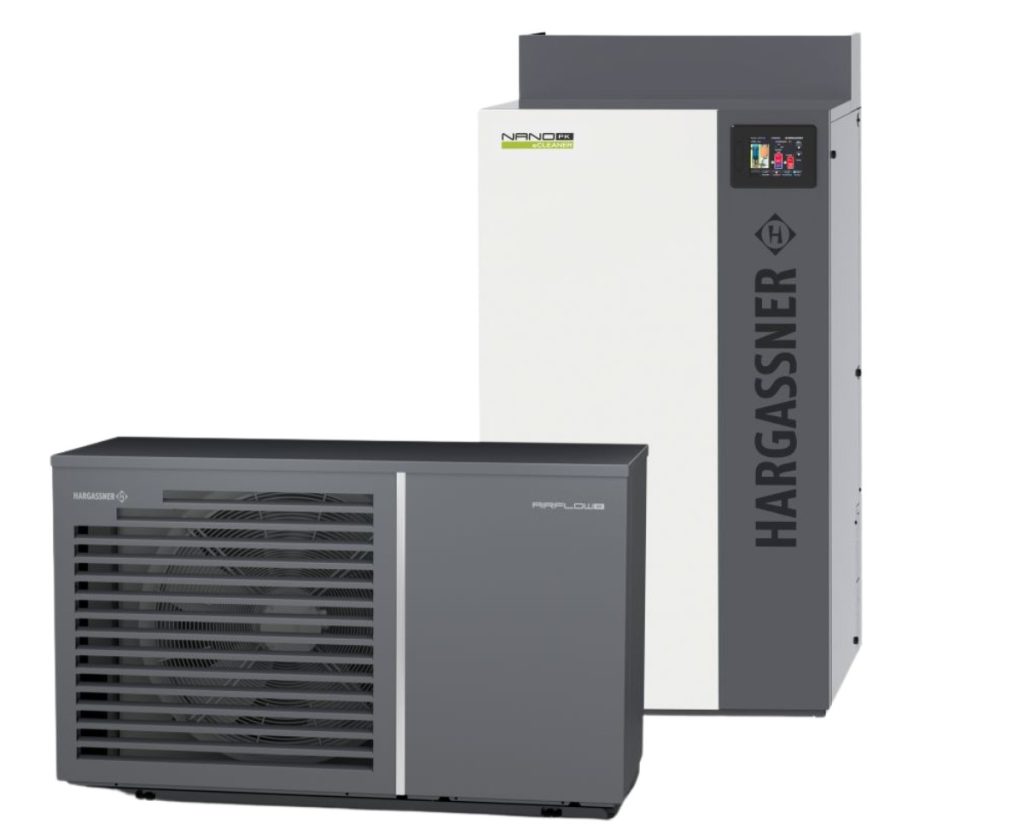 hybrid-kombi aus wärmepumpe und pelletkessel