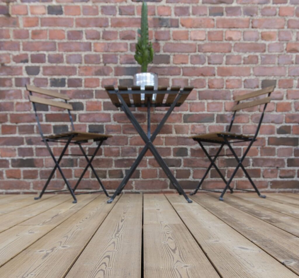 Fichte thermisch behandelt Terrasse Osmo