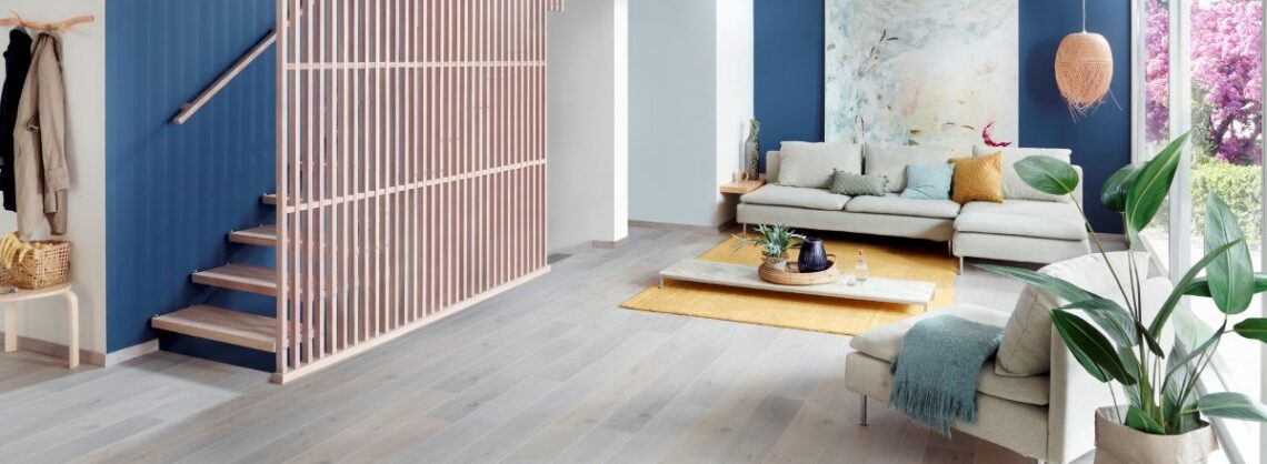 Treppenmeister modernes Wohnzimmer mit Treppe