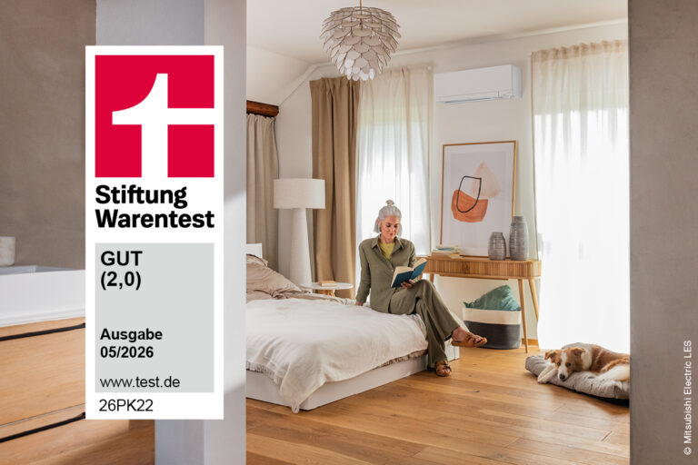 Themen 5 Mitsubishi Frau in modernem Schlafzimmer